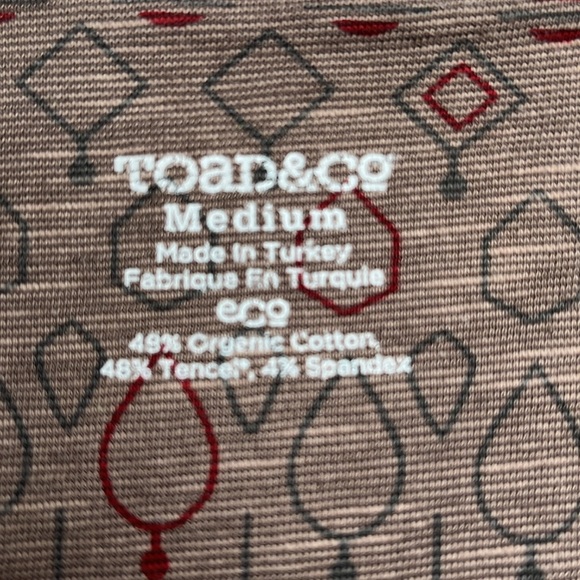 Toad & Co. Size M 3/4 sleeve knit dress - Picture 4 of 5